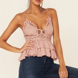 NWT‎ Free People Intimately Women's Sz M
Mauve Adella Lace Cami